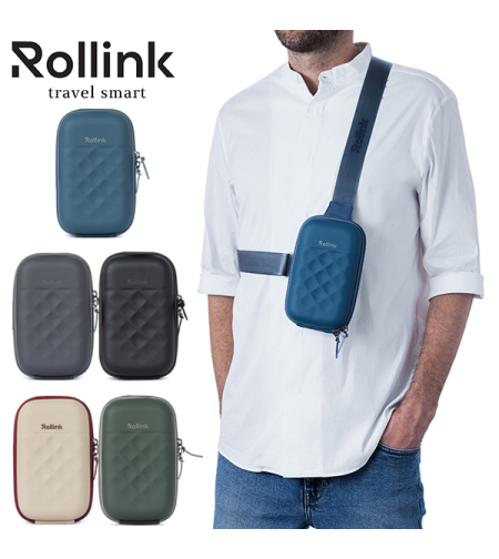 Mini Bag - GO תיק צד קשיח סלינג של מותג המזוודות החכמות Rollink