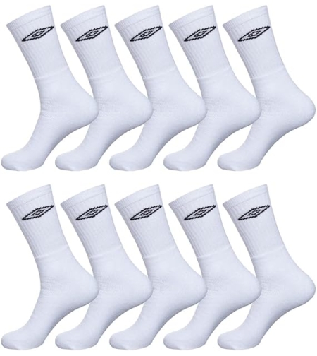 מארז 20 זוגות גרבי ספורט UMBRO