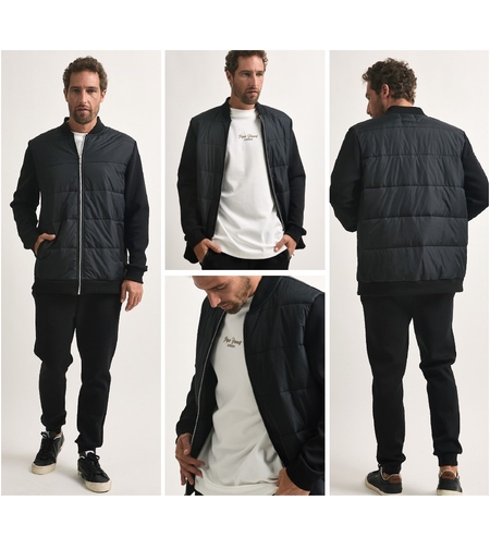 חליפת טרנינג שני חלקים לוגו גברים