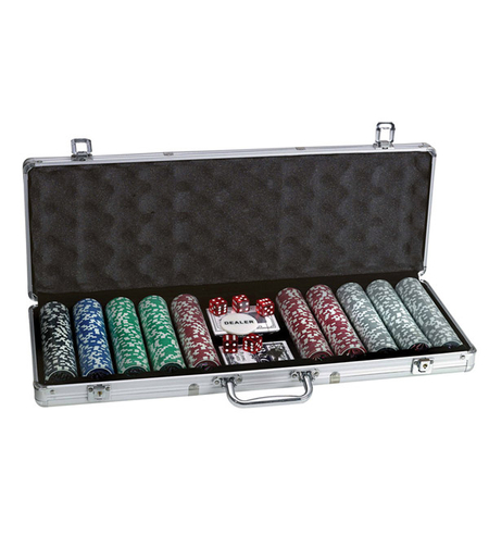 ערכת פוקר מקצועית 500 צ'יפים
