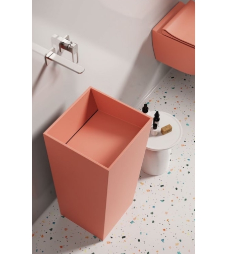 כיור עומד מרובע Ascella freestanding