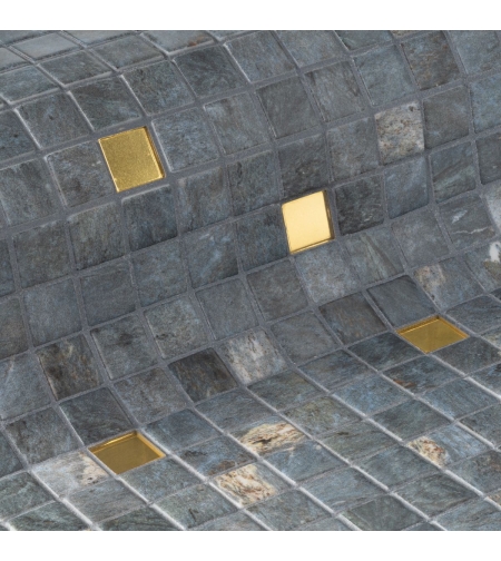 פסיפס לבריכה Dolerite Gold 25