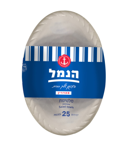 צלחת אובלי צבעונית סלטינות