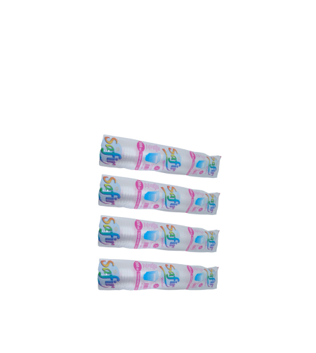 4 חבילות כוסות פלסטיק