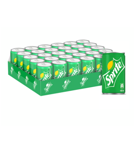 30 علبة سبرايت 150 ملل