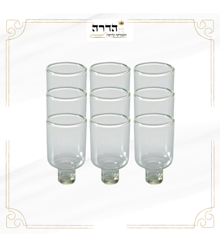 כוסיות זכוכית לשמן