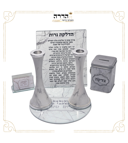 סט הדלקת נרות שבת