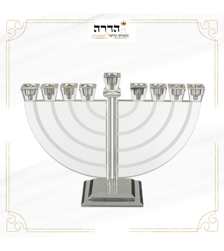 חנוכיה קריסטל מהודרת 21 ס