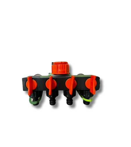 ELGO | מפצל ברז גן ל4 ברזים | 3/4