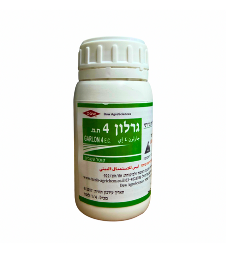 גרלון 4 | להדברת עצים ועשבים | 1/4 ליטר