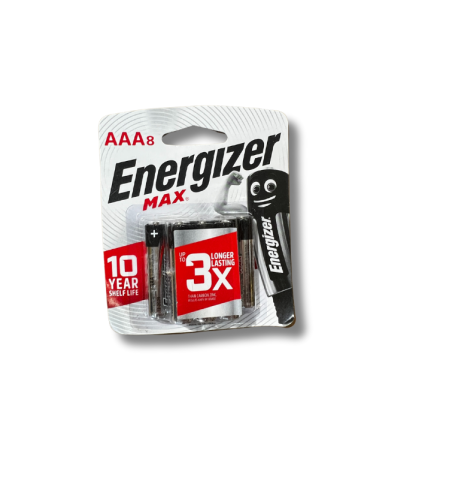 ENERGIZER AAA | סוללות | 8 יחידות