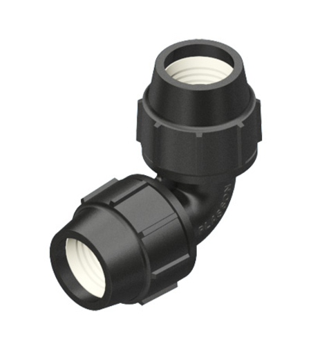 מחבר זווית | 16 , 20 , 25 , 32 , 40 , 50 | PLASSON