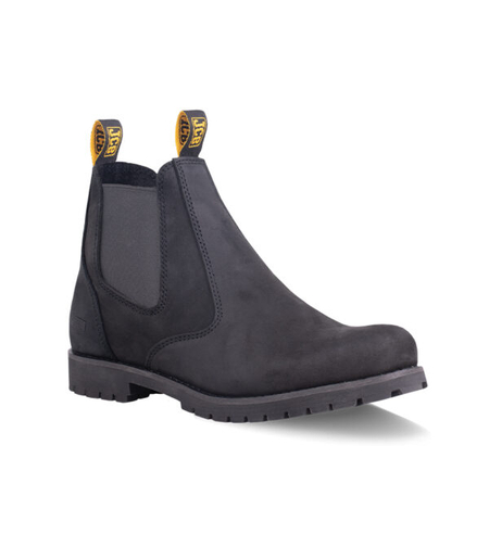 JCB LEGACY BLACK NST | מגף מנהלים עשוי מעור פרה חלק דוחה מים