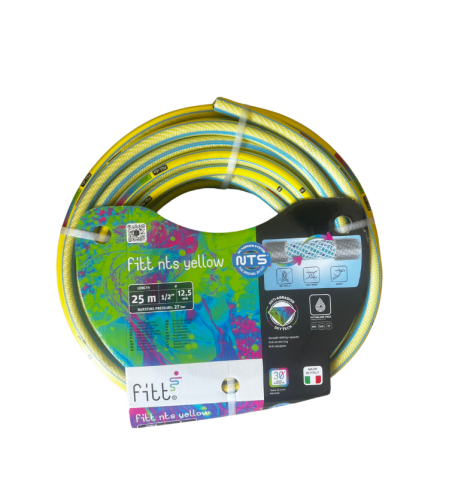 FITT NTS YELLOW | צינור גן צהוב 1/2 | 15 , 20 , 25 , 50 מטר