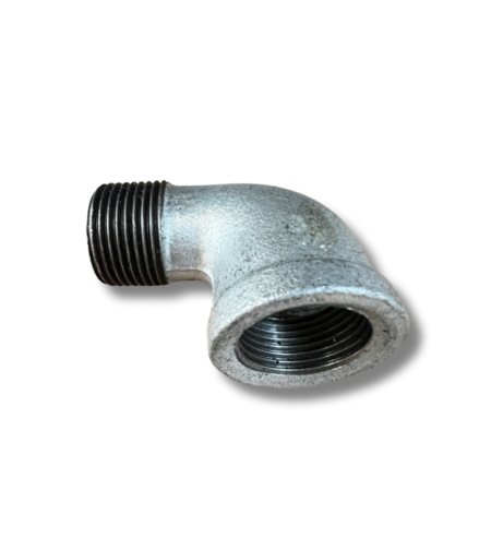 זווית מגולוונת פנים X חוץ | 1/2 , 3/4 , 1