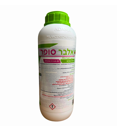 אלבר סופר | קוטל עשבים רחבי עלים בררני | 1  ליטר