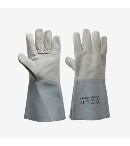 כפפות ריתוך ארגון | עור עבה ועמיד | WILLPOWER