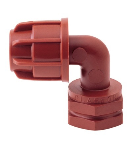 PLASSON | מחבר זווית הברגה פנימית 16X3/4