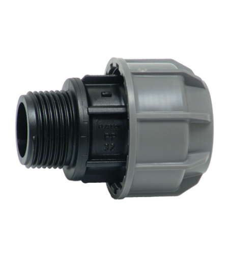 מחבר ישיר 16 , 20 , 25 , 32 | הברגה חיצונית 1/2 , 3/4 , 1 | PLASSON