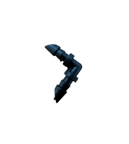 מחבר זווית לצינורית 4/7 | 10 יח'