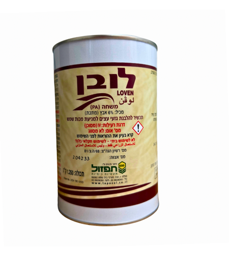 לובן | להלבנה גזעי עצים למניעת מכות שמש | 1.25 ק
