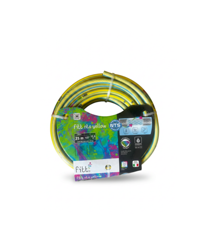 FITT NTS YELLOW | צינור גן צהוב 1/2 | 15 , 20 , 25 , 50 מטר