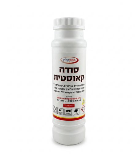 סודה קאוסטית | פותח ומשחרר סטימות | 900 גרם