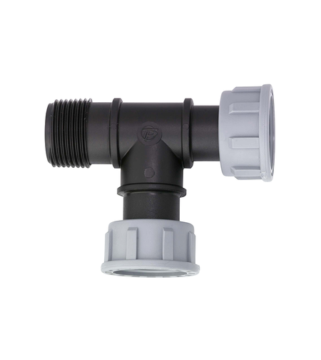 תבליט | מחבר רקורד טי 2 יציאות פנים 1 חוץ | 1 צול