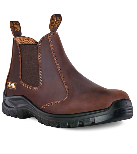 JCB CHELSEA BROWN S3 | עור פרימיום עם כיפת מגן