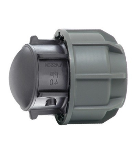 מחבר לקצה צינור - סוף קו לצינור 25 , 32 | PLASSON