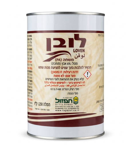 לובן | להלבנה גזעי עצים למניעת מכות שמש | 1.25 ק