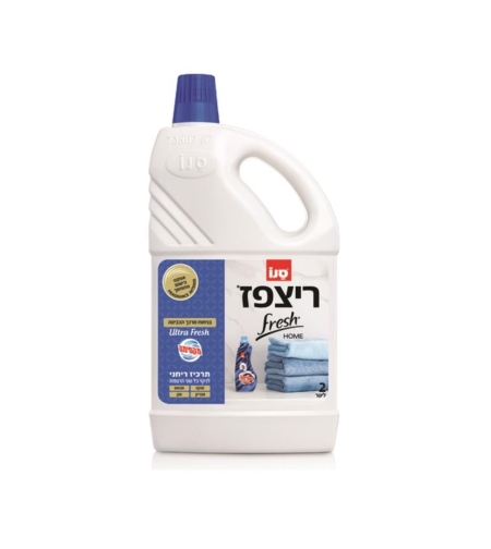 ריצפז פרש הום בניחוח מרכך כביסה אולטרה  – 2 ליטר × 6 יחידות (מארז)