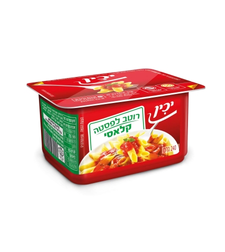 יכין רוטב עגבניות לפסטה – 240 גרם × 24 יחידות (מארז)