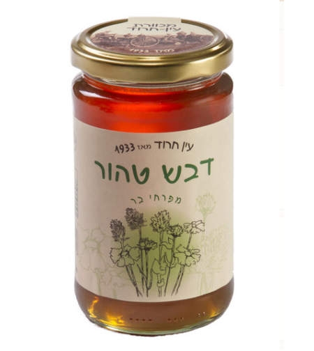 דבש עין חרוד 350 גרםמפרחי השדה
