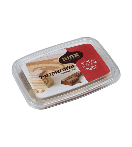 חלבה אחוה מגש שוקולד–וניל – 400 גרם - יחידה