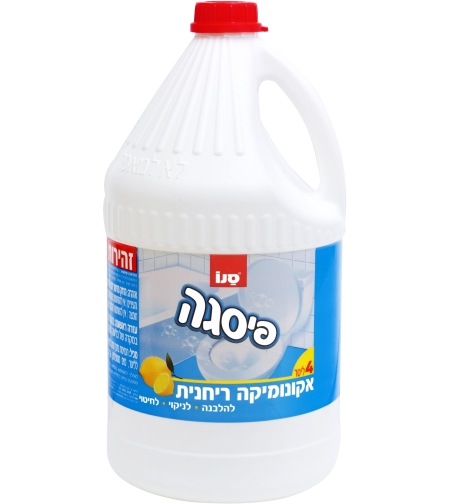 כלור פיסגה (סנו) רחיני בניחוח לימון - 4 ליטר * 1 יחידה