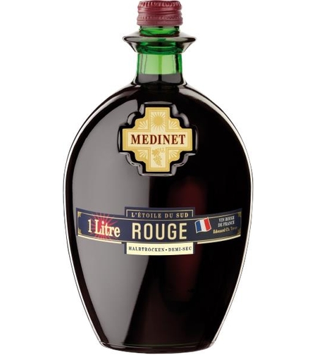 יין מידנייט אדום חצי יבש צרפתי