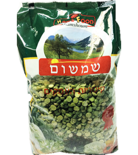 קיטניות העמקים אפונה חצאים 800 גרם * 12 יחידות (מארז)