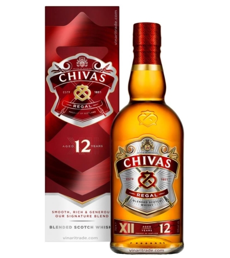 וויסיקי שיבאס ריגאל 12 שנים 1 ליטר