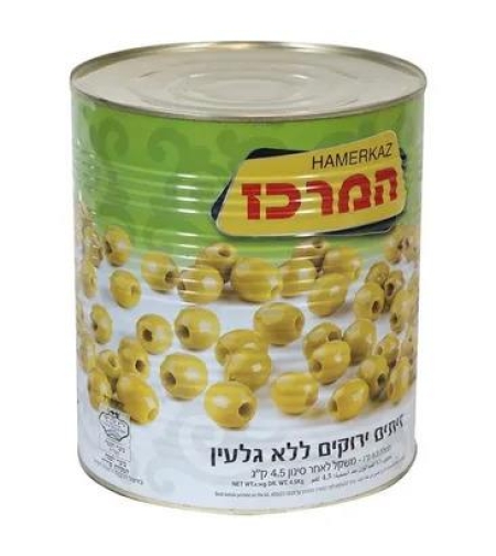 המרכז זיתים חרוזית ירוק 9 ליטר