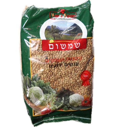 קיטניות העמקים עדשים ירוקים קנדי 800 גרם * 12 יחידות (מארז)