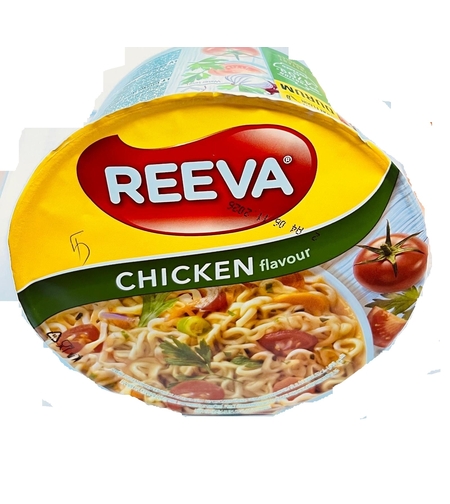 נודלס בטעם עוף 75 גרם REEVA  - יחידה -