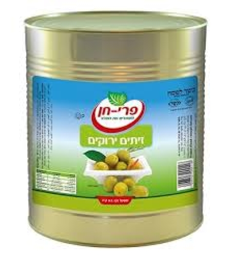 זיתים מנוזלינו פרי חן ( 12/15 )  – 9 ליטר