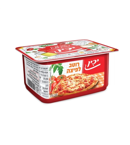 יכין רוטב עגבניות לפיצה – 240 גרם × 24 יחידות (מארז)