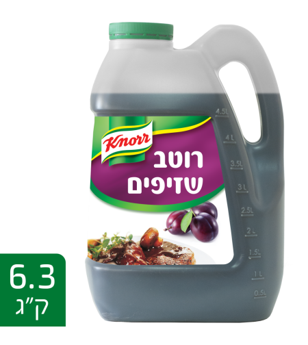 רוטב קנור שזיפים 5 ליטר