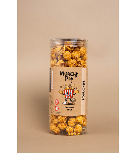 חטיף תירס פופ קורן  בטעם קרמל - 120 גרם *  יחידה
