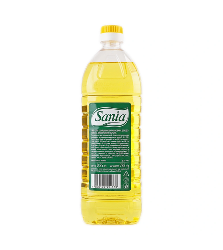 שמן קנולה סאניה – 1 ליטר × 12  יחידות (מארז)