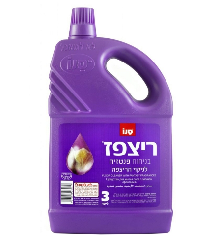 ריצפז בניחוח פנטזיה  – 3 ליטר × 6 יחידות (מארז)