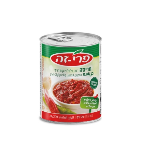 חריסה רסק פלפל פרי זה – 600 גרם × 12 יחידות (מארז)