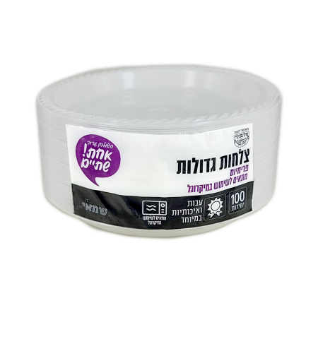 צלחות גדולות פרימיום